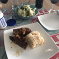 El cooksnap de Patricio Roco Valenzuela cuando hizo Asado Carnicero al Horno en cama de Verduras.