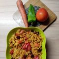 Arpita Shah's cooksnap of when they made વેજ તવા પુલાવ (Veg Tava Pulao Recipe In Gujarati).