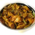 Lakshmi Sridharan Ph D's cooksnap of when they made Bihari Style Bodi (String Beans)-Potato Subzi.