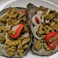El cooksnap de Lena T cuando hizo Nopales botaneros.