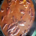 El cooksnap de Rosa Gallego cuando hizo Arroz caldoso de bogavante y nécoras.