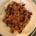 Enikő Pál Cooksnap-ja, amikor elkészítette a(z) Chilis bab gyors változat receptet.