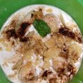 Hina Ibrahim's cooksnap of when they made Meethay dahi baray.