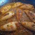 El cooksnap de Margaret Olives Ameller cuando hizo Calamares rellenos de gambas.