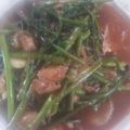 รูป Cooksnap ของ ภาวนา เสียงล้ํา เมื่อเขาทำ ผัดผักบุ้งปลากระป๋อง