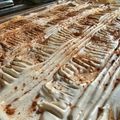 El cooksnap de Laura Obando cuando hizo Tres leches.
