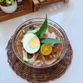 Cooksnap shazrina semasa beliau membuat Laksa ala D’Laksa.