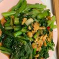 張小佾 的 蠔油炒油菜花 cooksnap
