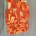 El cooksnap de Fatimilla cuando hizo Pasta rellena de verduras, tomate y jamón 🍝.