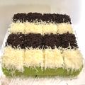 Cooksnap dari Marchela A Pratama untuk resep Mocca Slice Cake / Bolu Jadul Kopi Hias