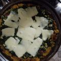 El cooksnap de Maria Del Rosario Scarpitta cuando hizo Tarta de pollo y verduras en masa de puré de calabaza (sin harina).