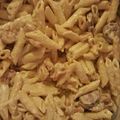 Tameka R Livingston's cooksnap of when they made Spicy Shrimp and Sausage Alfredo.