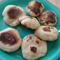 El cooksnap de María Carmen cuando hizo Panecillo sin horno.