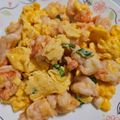 藍海冰心 的 蝦仁炒蛋 - {家常經典} cooksnap