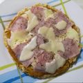 El cooksnap de Rita cuando hizo Pizza casera con masa de avena.