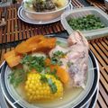 El cooksnap de Jorge cuando hizo Cazuela de ave.