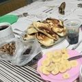 El cooksnap de Luciana Alvarez cuando hizo Hotcakes con chips de chocolate 🍫.