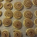Tamás Keszthelyi Cooksnap-ja, amikor elkészítette a(z) Linzer csiga receptet.