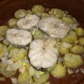 El cooksnap de Cecilia Alaxarxa cuando hizo Lomos de merluza al horno.