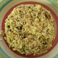 El cooksnap de Camila Díaz cuando hizo Tortilla de arroz y atún.