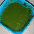 Kausihki rai का कुकस्नैप जब उन्होंने हरी चटनी (Hari chatni in recipe in hindi) बनाया था।