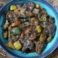 Cooksnap Mizzanem semasa beliau membuat Lamb Black Pepper My Signature 😋.