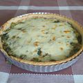 El cooksnap de Olimpia cuando hizo Tarta de espinaca y calabacín.