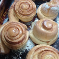 El cooksnap de Fernanda Fajardo cuando hizo Rolls de canela.