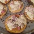 El cooksnap de Ivana Gisela Dallosso cuando hizo Zapallo al horno en rodajas con jamón y queso.