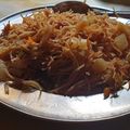 neelam gupta का कुकस्नैप जब उन्होंने सेवई उपमा (sevai upma recipe in Hindi) बनाया था।