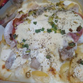 El cooksnap de Anna Bella alias Moni Argento cuando hizo Filet de merluza con papas y crema !!.