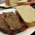 Layla's cooksnap of when they made T bone Steak.