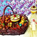 کوک اسنپ باران بهاری بعد از امتحان کردن مشکوفی سه رنگ.
