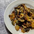 Cooksnap Nur Nadiah semasa beliau membuat 👩‍🍳Peria Crispy Salted Egg.