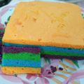 Cooksnap dari Abbo Patrisio untuk resep Rainbow Cake Kukus Ny.Liem