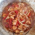Cooksnap dari Eno Aryanto untuk resep Udang saus tiram pedas manis