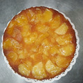 El cooksnap de Tizi Carrizo cuando hizo Tarta de manzana invertida.