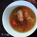 Cooksnap KAM semasa beliau membuat Sup Ayam Mudah.