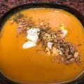 El cooksnap de Yolanda cuando hizo Crema de calabaza 🎃.