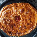 El cooksnap de Anabel Sanz cuando hizo Empanada gallega de atún.