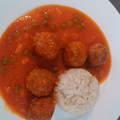 El cooksnap de Pilar Marsil cuando hizo Medallones con tomate de mi madre.