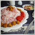 کوک اسنپ مطبخ لیلا بعد از امتحان کردن سماق پلو (کته).