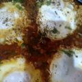 asma syed's cooksnap of when they made Shakshuka with meethi lassi.