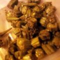 MsKipper's cooksnap of when they made bhindi fry(stir fried okra in indian spices).