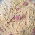 Cooksnap dari Ranti Kemala untuk resep Spaghetti Carbonara Mudah Murah