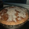 El cooksnap de Silvia Castro cuando hizo Torta húmeda y económica de manzana.
