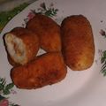 El cooksnap de Valentina cuando hizo Croquetas de papa rellenas.