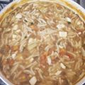 El cooksnap de Sylvia Pesantes Merchan cuando hizo Sopa de lentejas.