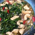 Cooksnap dari Lita Elisa untuk resep 💗Tumis kangkung ayam mentega💗