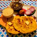  ~Sushma Mishra Home Chef का कुकस्नैप जब उन्होंने सरसों का साग मक्की की रोटी (sarson ka saag makki ki roti recipe in Hindi) बनाया था।